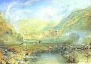 J.M.W. Turner Rivaulx Abbey, Yorkshire oil painting on canvas